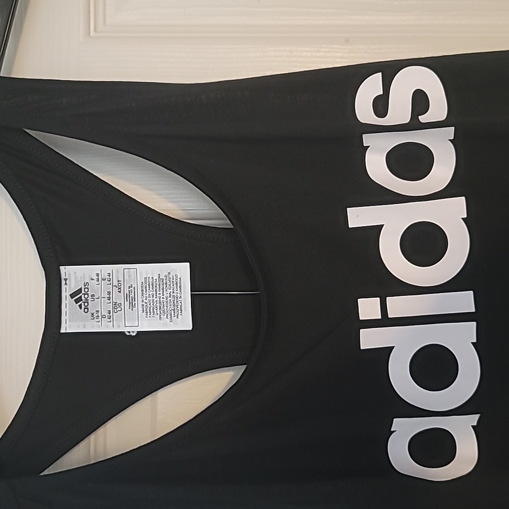 Adidas Racer Back Tee - Picture 2 of 4